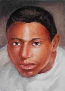 Earnest Crear portrait painted by Tom Lohre